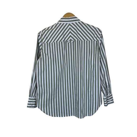 AYR The Deep End Button Up Shirt Womens Size XS Minimalist Classic Capsule Work - Picture 12 of 12